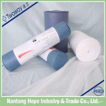 nantong medical supplies 100% cotton medical gauze pillow roll